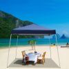 Free shipping 2.4 x 2.4m Portable Home Use Waterproof Folding Tent,Outdoor Pop Up Canopy Beach Camping Canopy  YJ